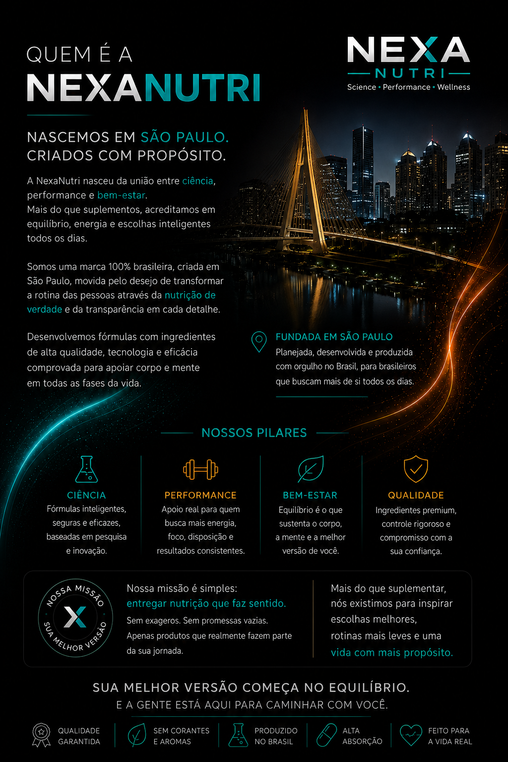 Quem é a NexaNutri — marca brasileira de suplementação inteligente fundada em São Paulo